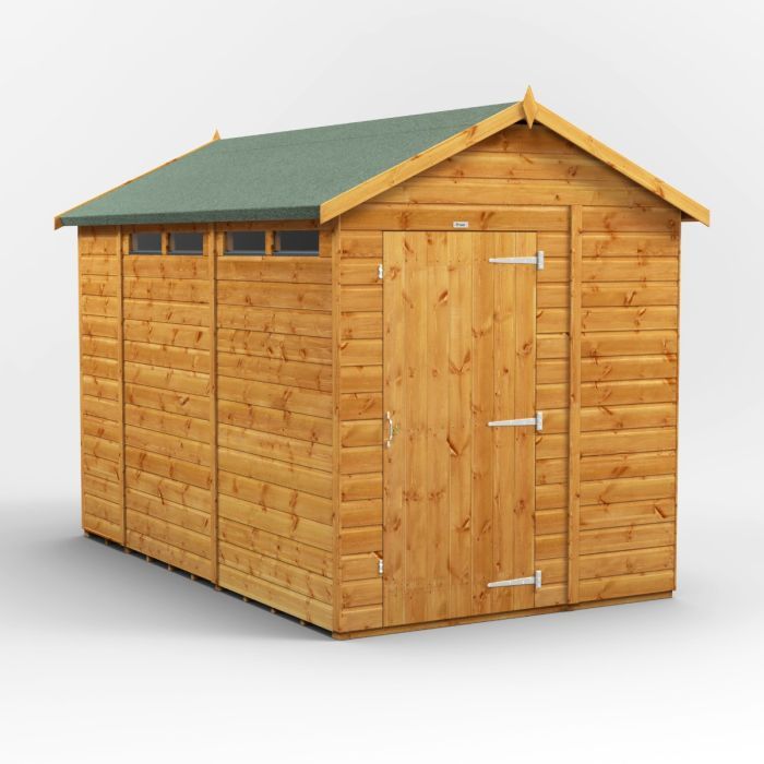 10x6 Apex Security EZI Shed