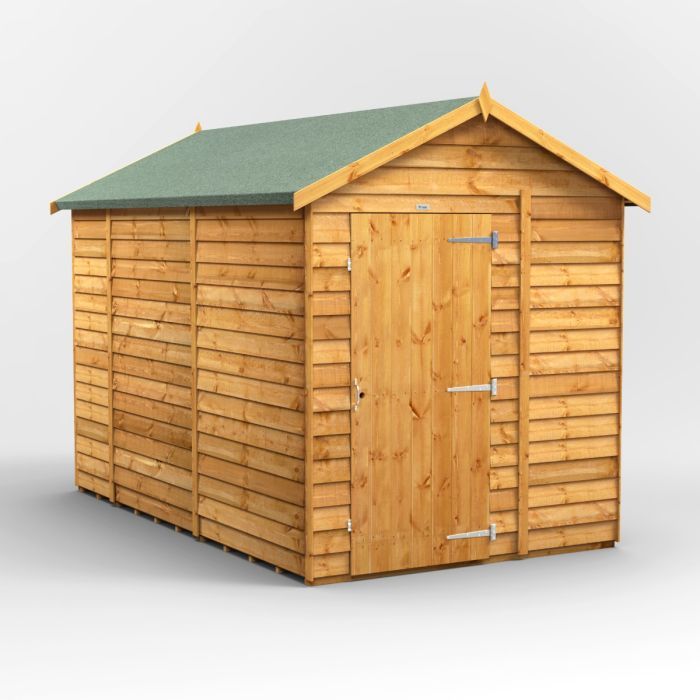 10x6 Overlap Windowless Apex EZI Shed