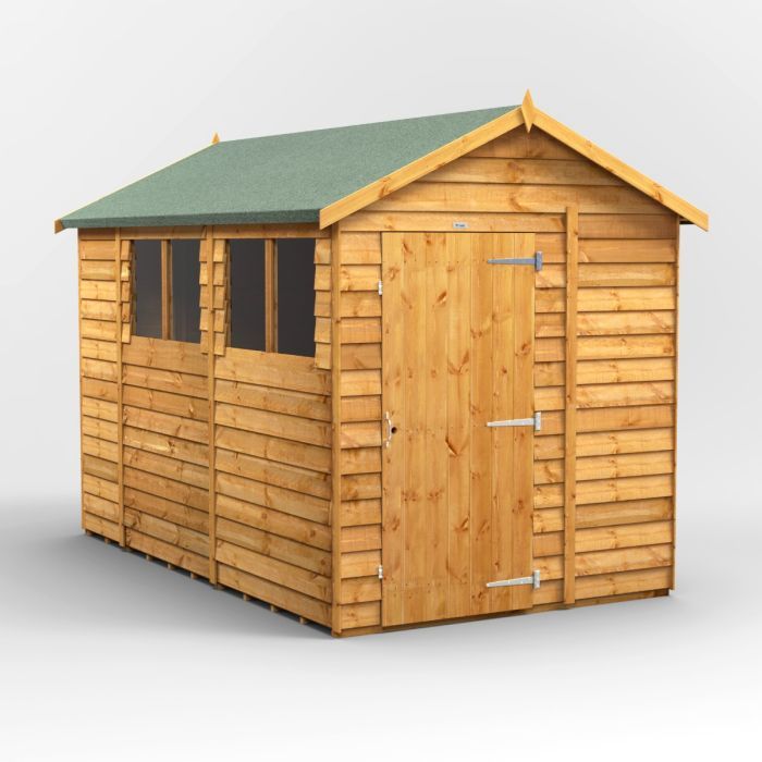 10x6 Overlap Apex EZI Shed