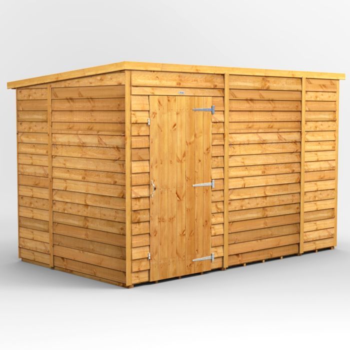 10x6 Overlap Windowless Pent EZI Shed
