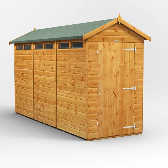 12x4 Apex Security EZI Shed