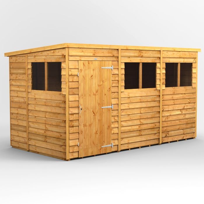 12x6 Overlap Pent EZI Shed