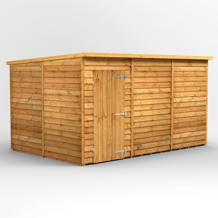 12x8 Overlap Windowless Pent EZI Shed
