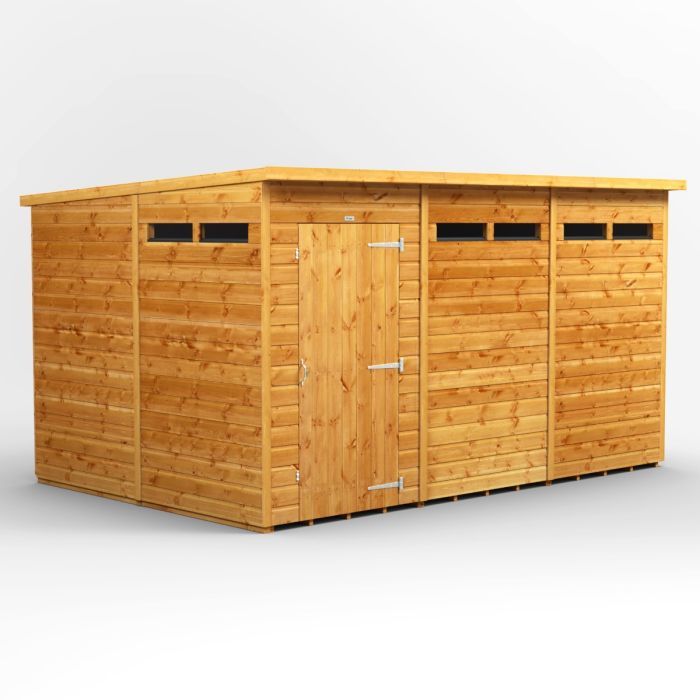 12x8 Pent Security EZI Shed