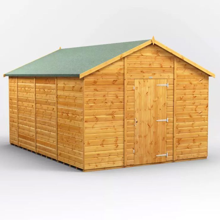 14x10 Windowless Apex EZI Shed