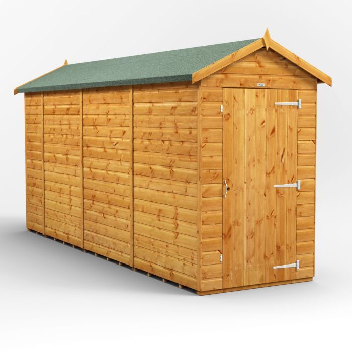 14x4 Windowless Apex EZI Shed