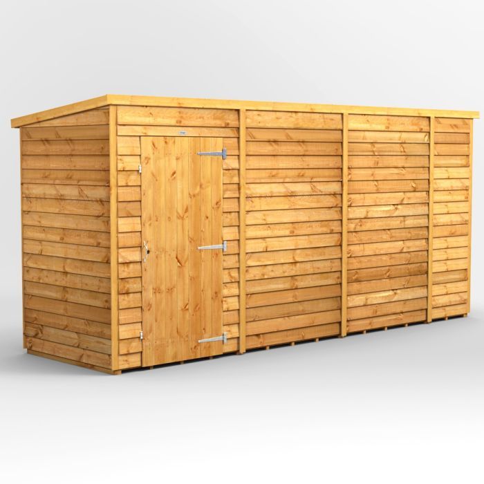 14x4 Overlap Windowless Pent EZI Shed