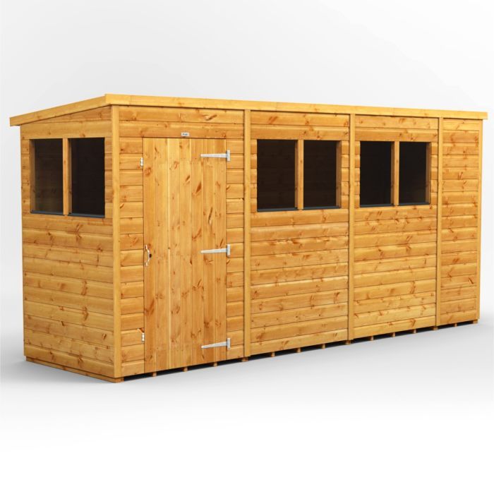 14x4 Pent EZI Shed