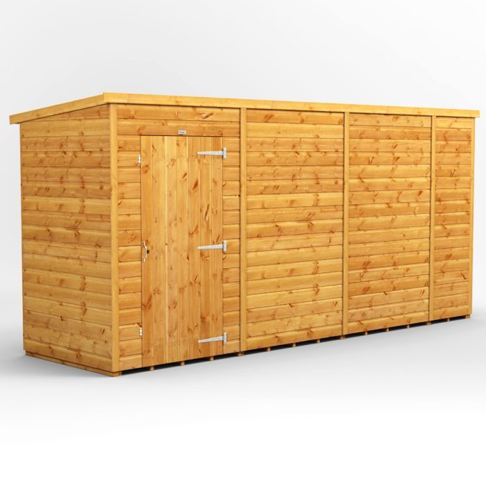 14x4 Windowless Pent EZI Shed