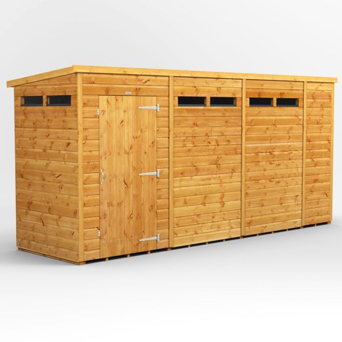 14x4 Pent Security EZI Shed