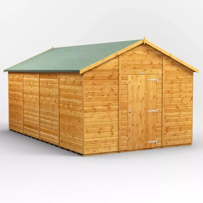 16x10 Windowless Apex EZI Shed