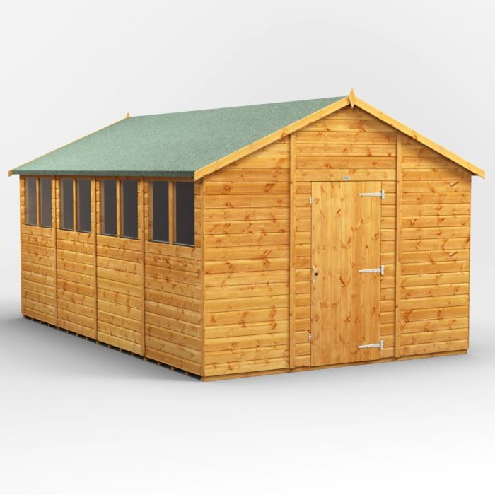 16x10 Apex EZI Shed