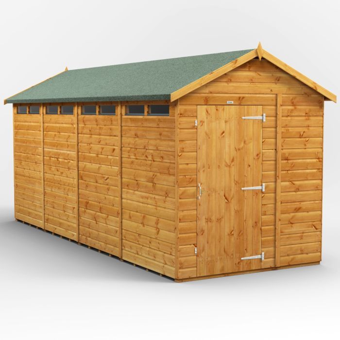 16x6 Apex Security EZI Shed