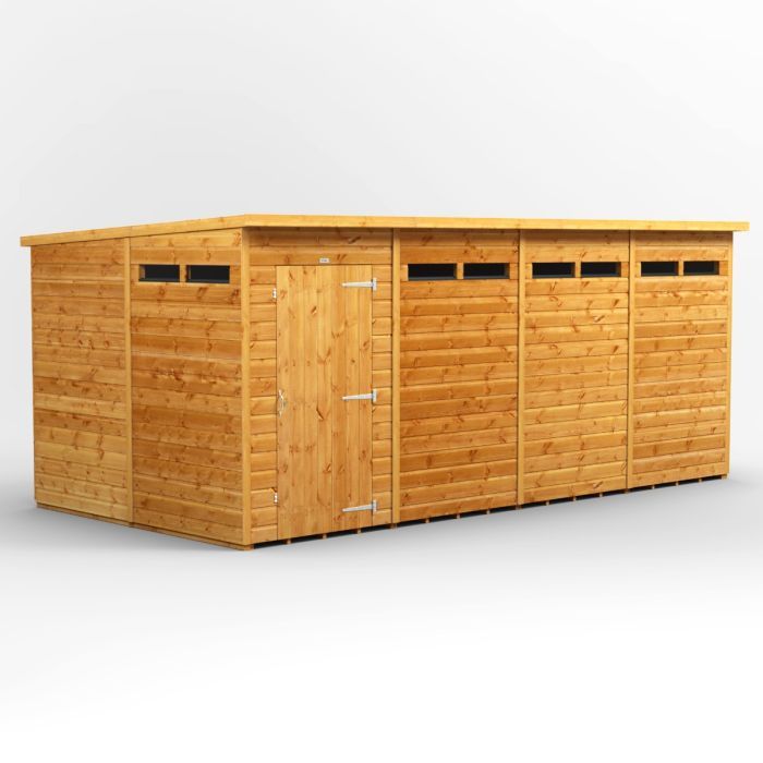16x8 Pent Security EZI Shed