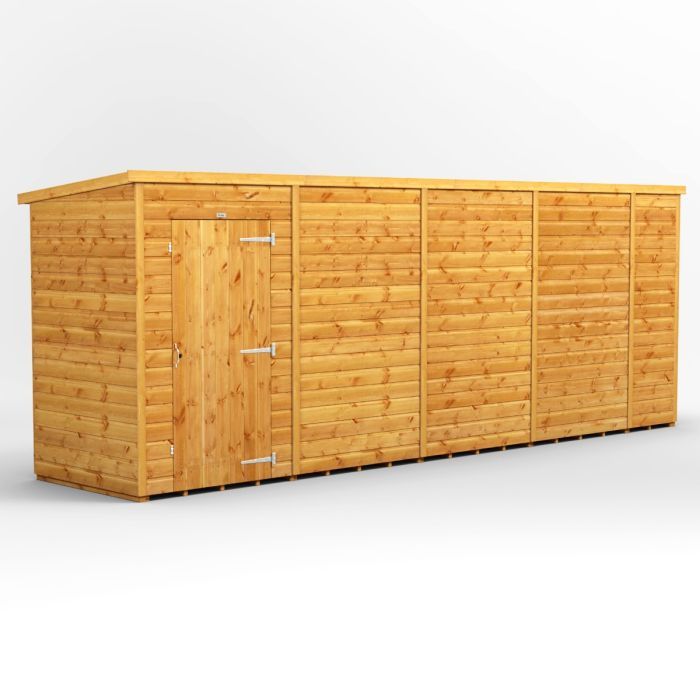18x4 Windowless Pent EZI Shed