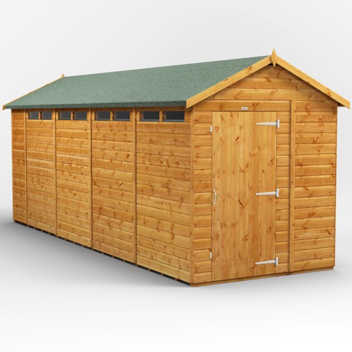 18x6 Apex Security EZI Shed