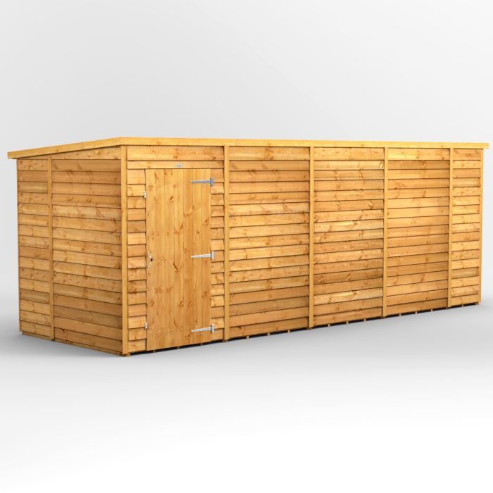 18x6 Overlap Windowless Pent EZI Shed