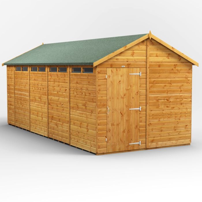 18x8 Apex Security EZI Shed