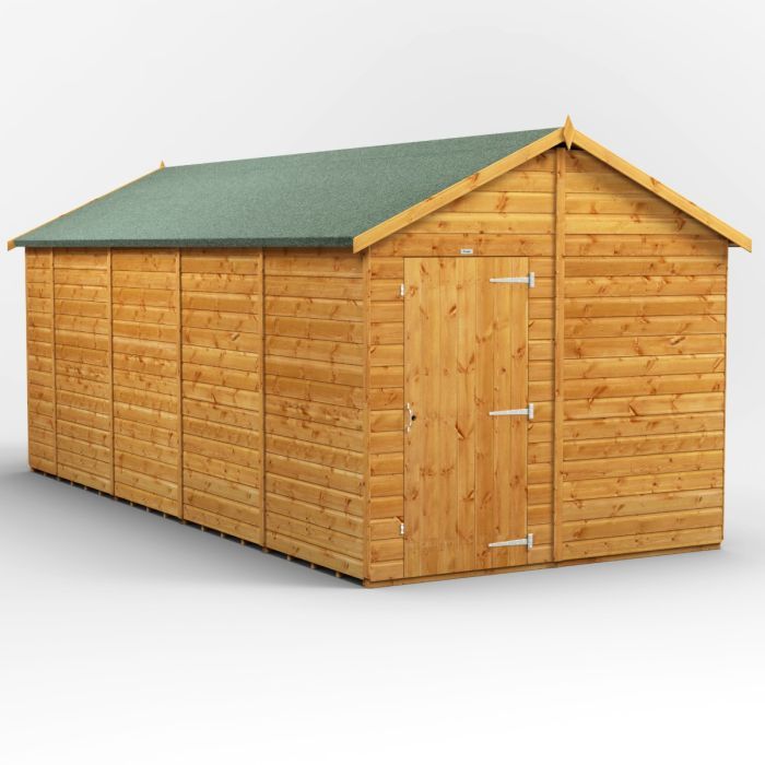 18x8 Windowless Apex EZI Shed
