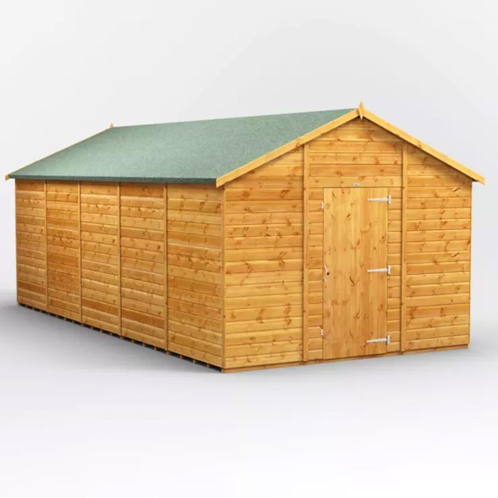 20x10 Windowless Apex EZI Shed