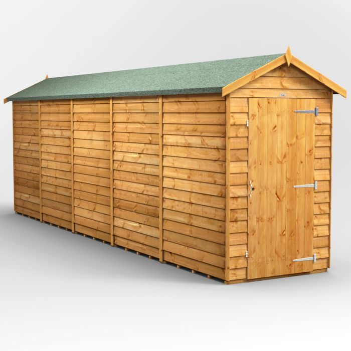 20x4 Overlap Windowless Apex EZI Shed