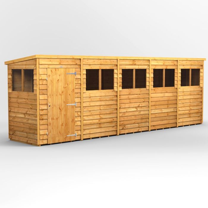 20x4 Overlap Pent EZI Shed
