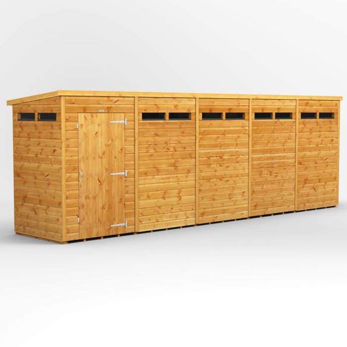 20x4 Pent Security EZI Shed