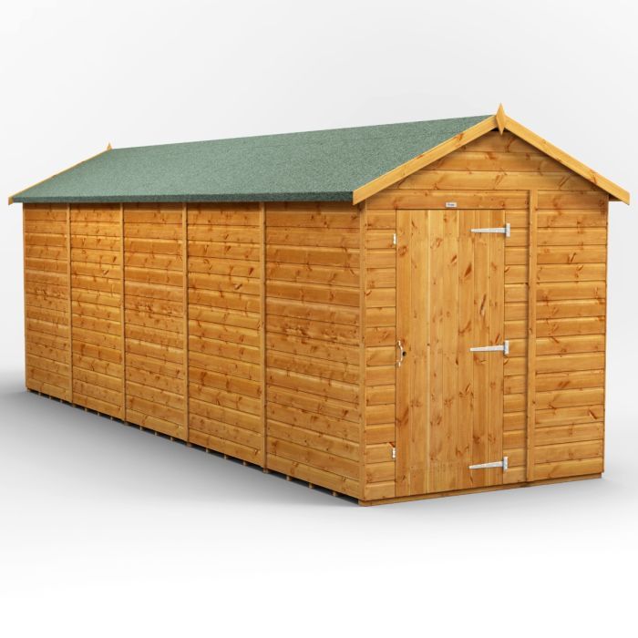 20x6 Windowless Apex EZI Shed