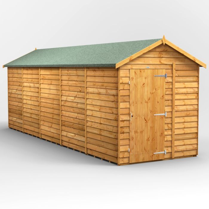 20x6 Overlap Windowless Apex EZI Shed