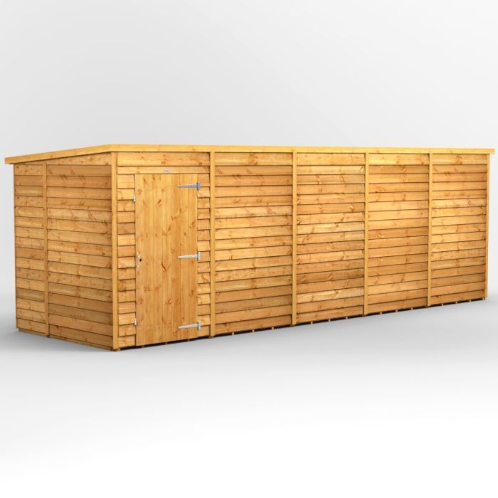 20x6 Overlap Windowless Pent EZI Shed