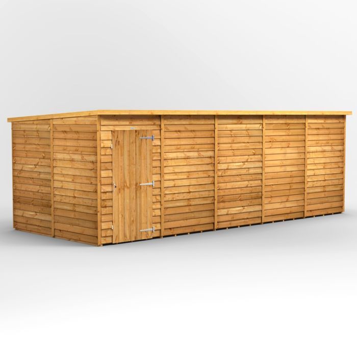 20x8 Overlap Windowless Pent EZI Shed