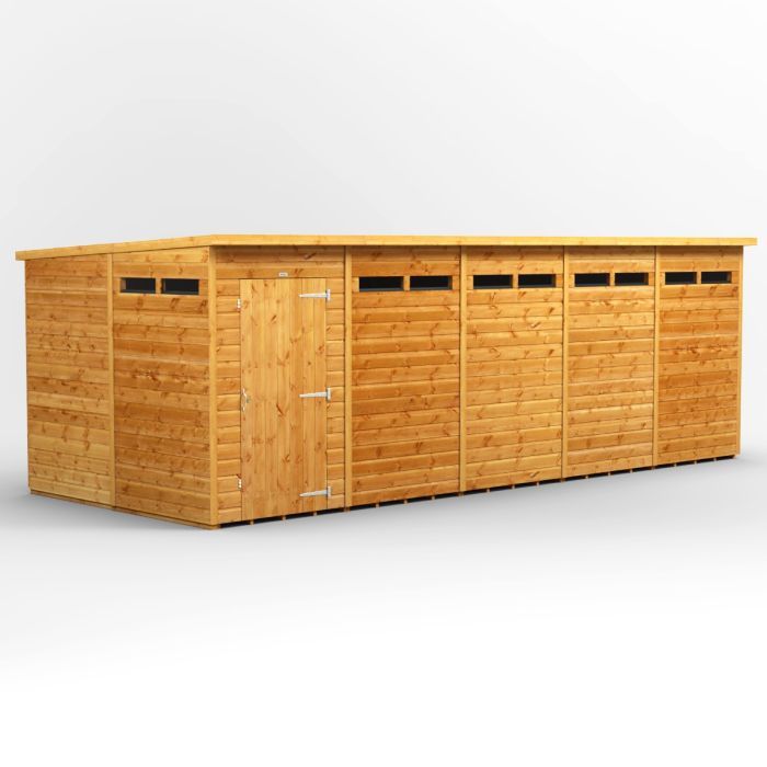 20x8 Pent Security EZI Shed