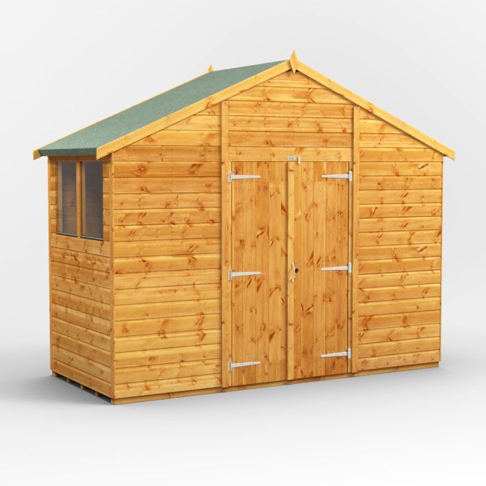 4x10 Apex Double Door EZI Shed