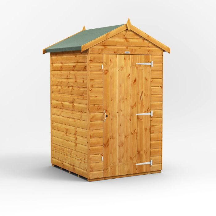 4x4 Windowless Apex EZI Shed