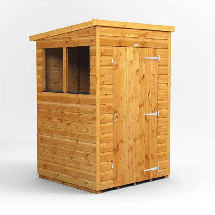4x4 Pent EZI Shed