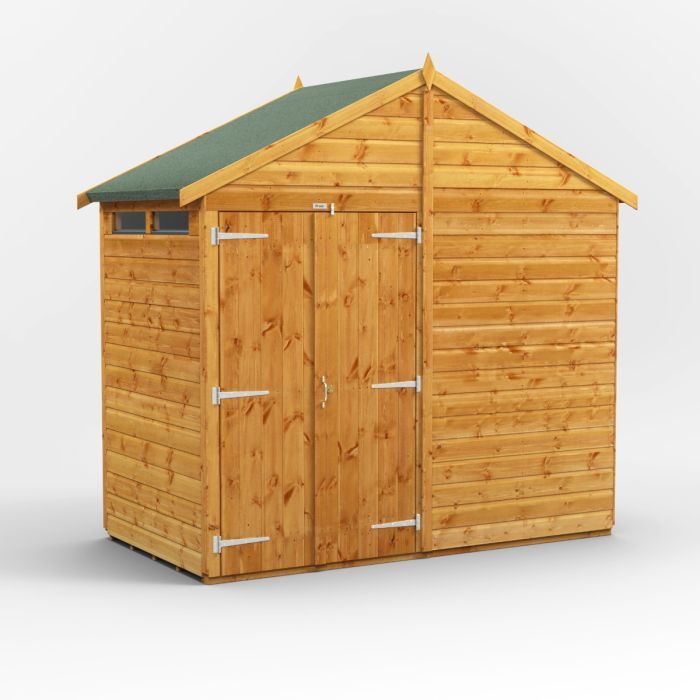 4x8 Apex Security Double Door EZI Shed