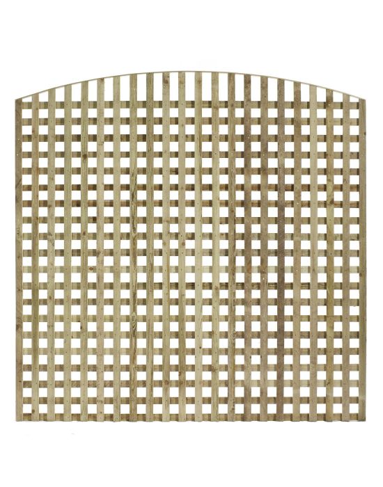 Arched Top Trellis Panel 50mm Gaps