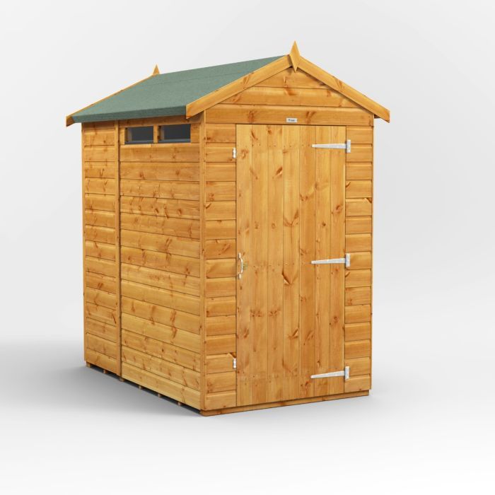 6x4 Apex Security EZI Shed