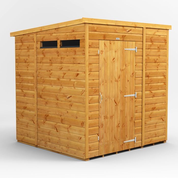 6x6 Pent Security EZI Shed