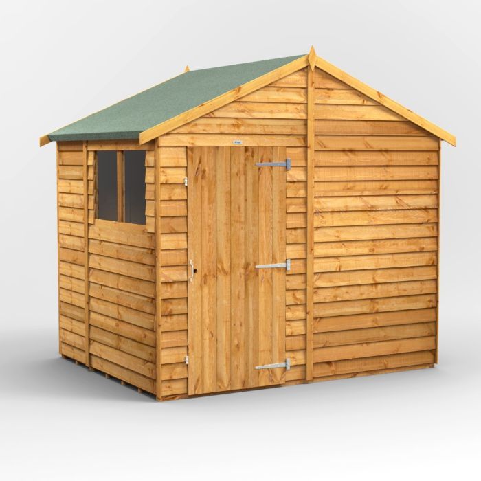 6x8 Overlap Apex EZI Shed