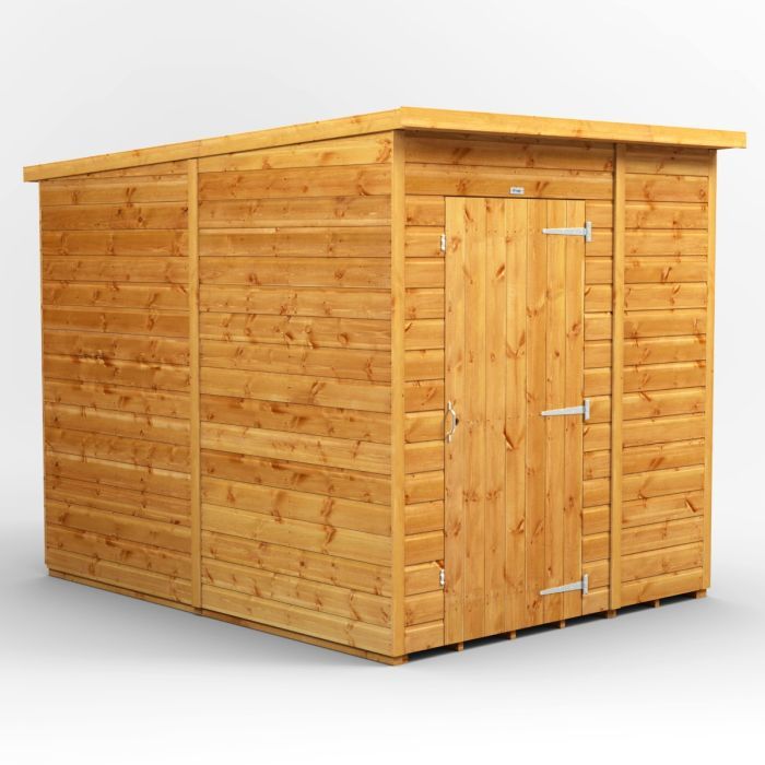 6x8 Windowless Pent EZI Shed