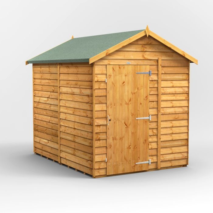 8x6 Overlap Windowless Apex EZI Shed