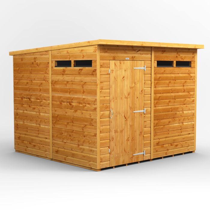 8x8 Pent Security EZI Shed