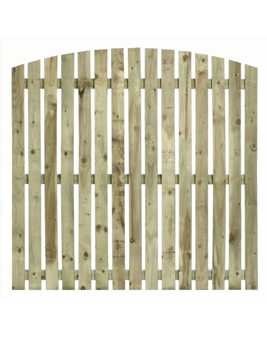 Arched Top Paling (25mm Gaps)