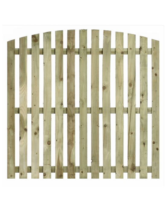 Arched Top Paling (50mm Gaps)