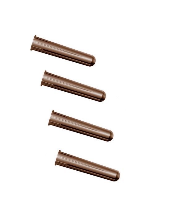 Brown Plastic Expansion Wall Plugs