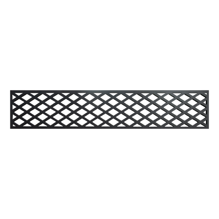 Diamond Decorative Composite Fence Top