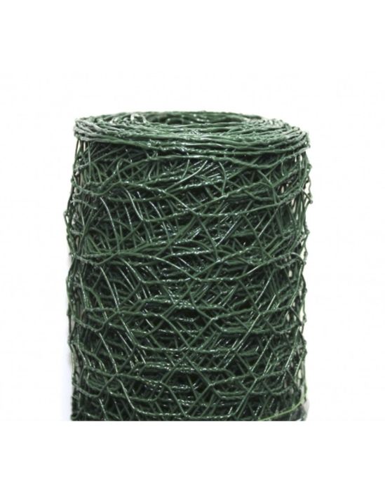 Green PVC Coated Wire Netting