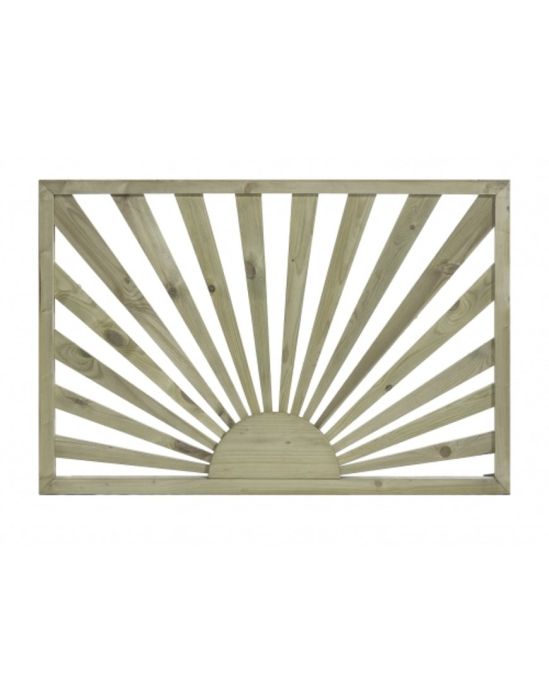 Sunburst Deck Infill Panel