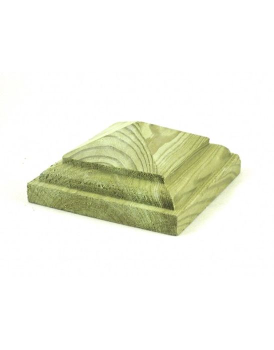 Timber Temple Post Cap